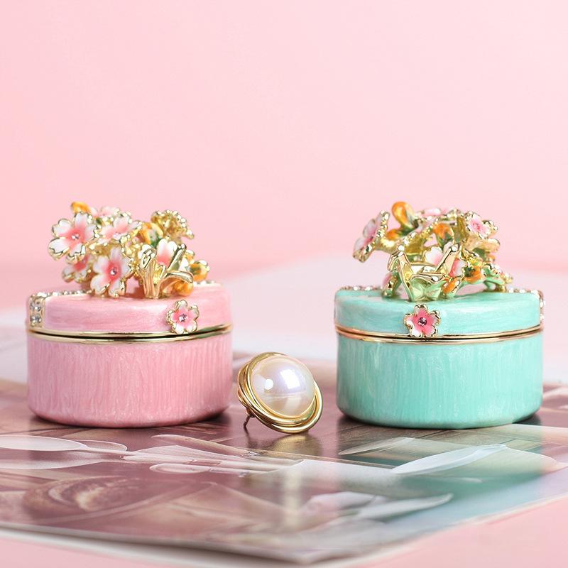 Camellia Trinket Box
