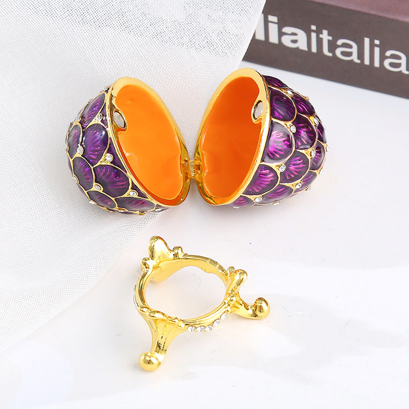 Diamond encrusted dragon egg