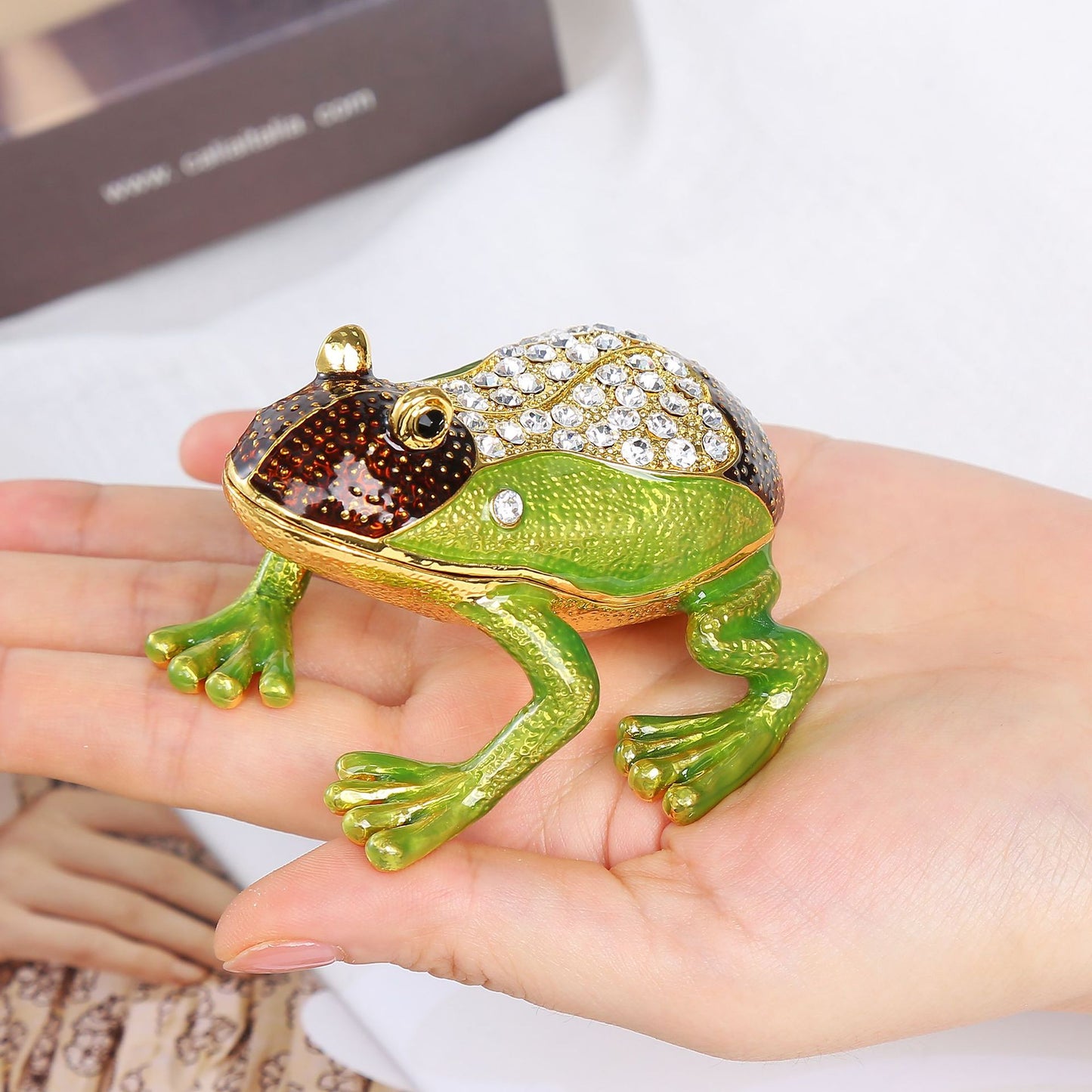 Frog Trinket Box