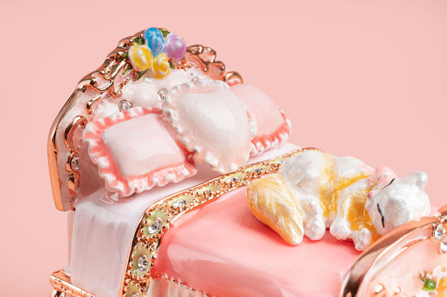 Cat Bed Trinket Box
