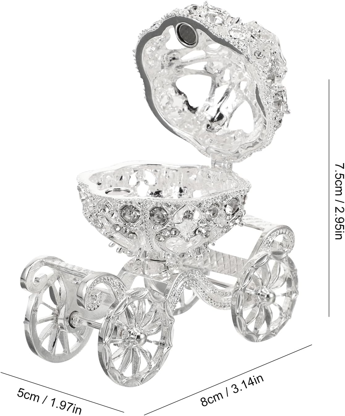 Cinderella's car jewelry box