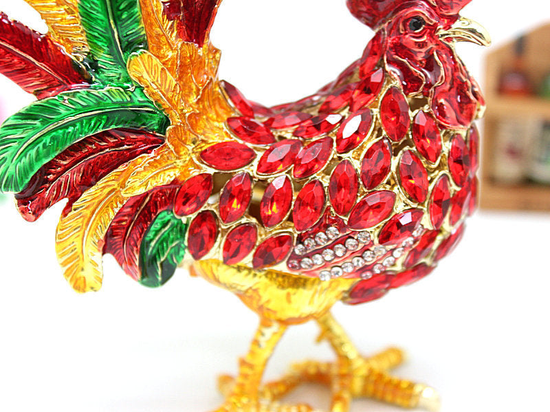 Rooster Jewelry Box