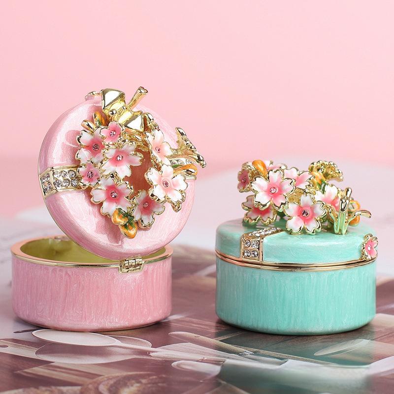 Camellia Trinket Box
