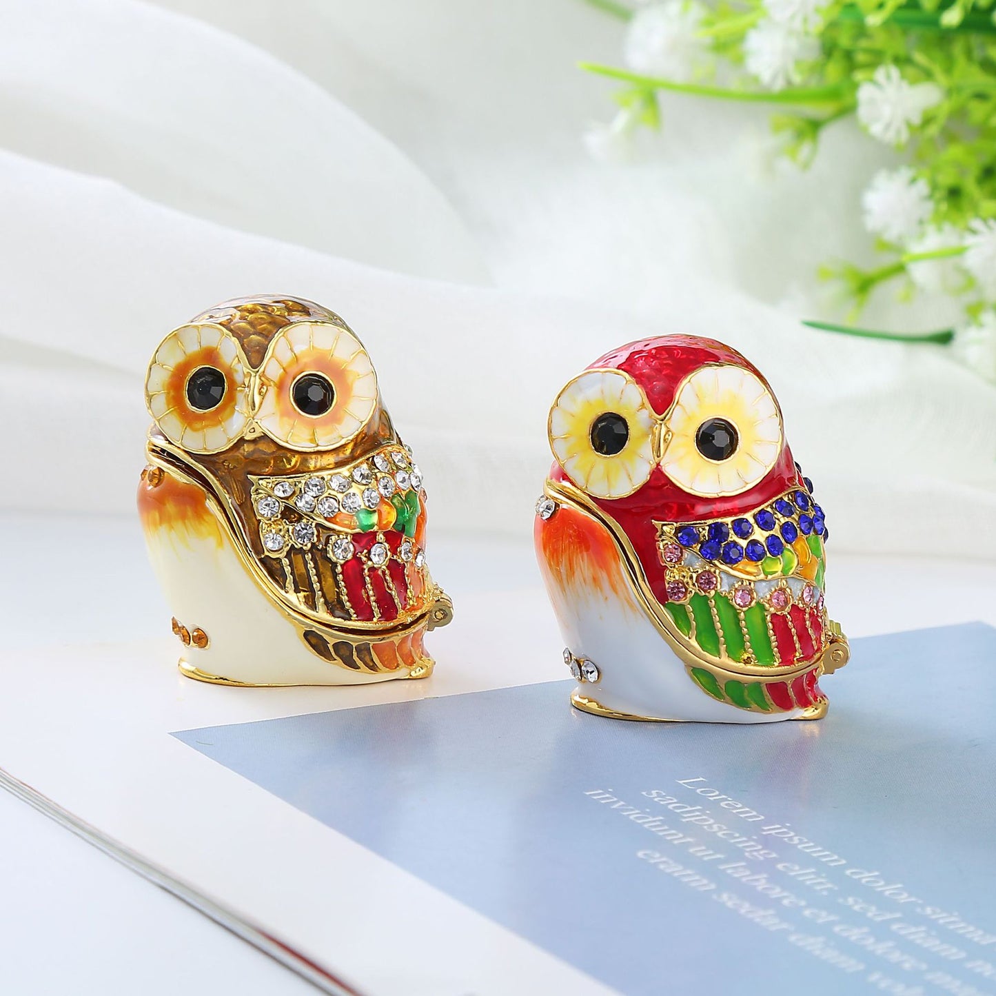 Owl Jewelry Box