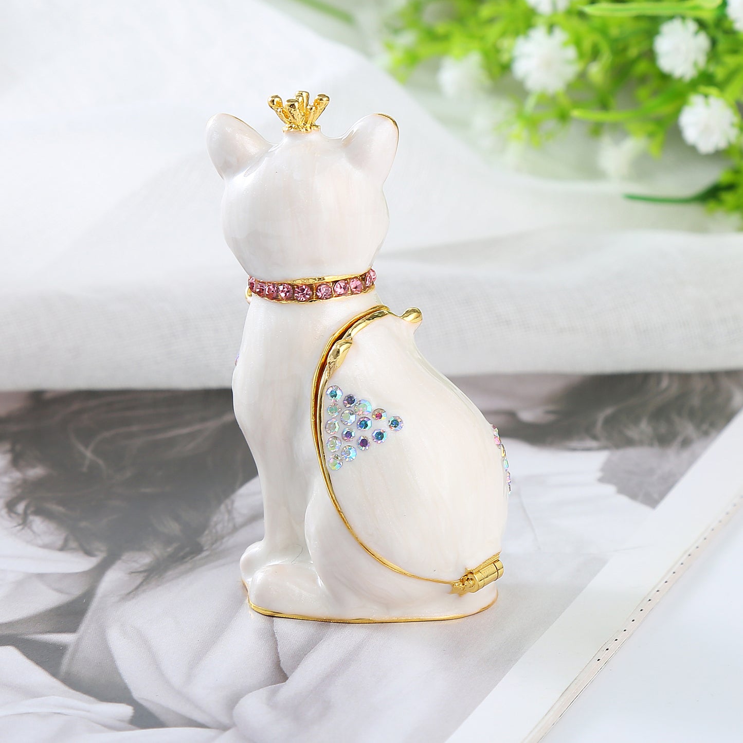 Cat Trinket Box