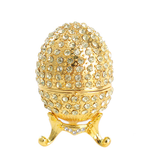 Diamond-filled golden egg