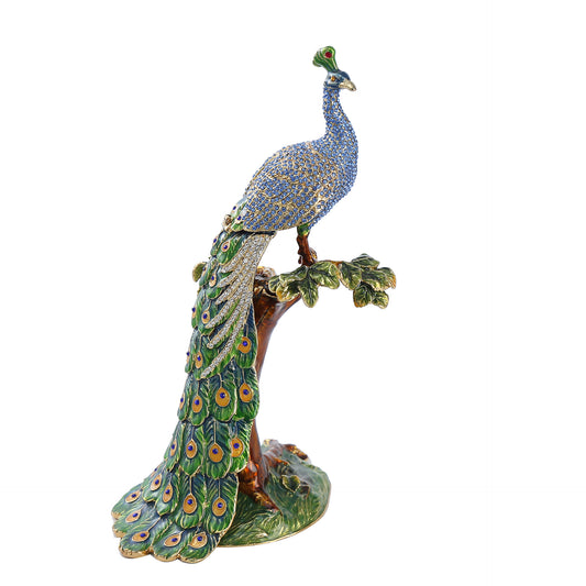 Peacock Jewelry Box