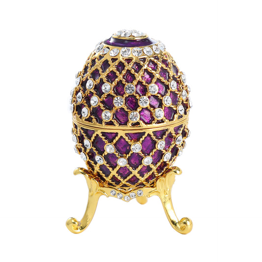 Purple Gold Diamond Egg