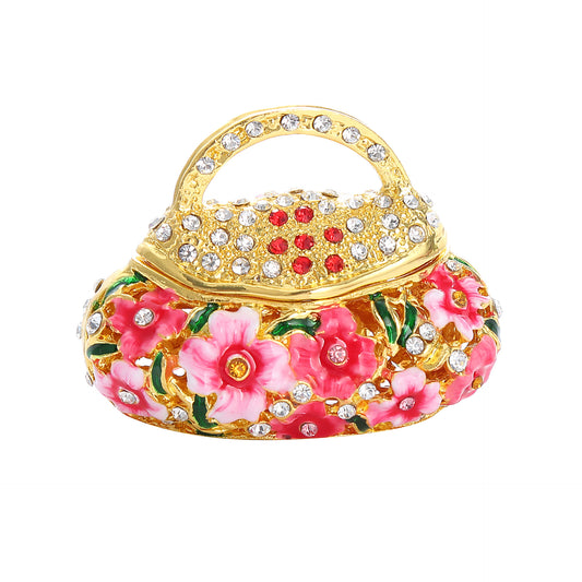 Flower trinket box