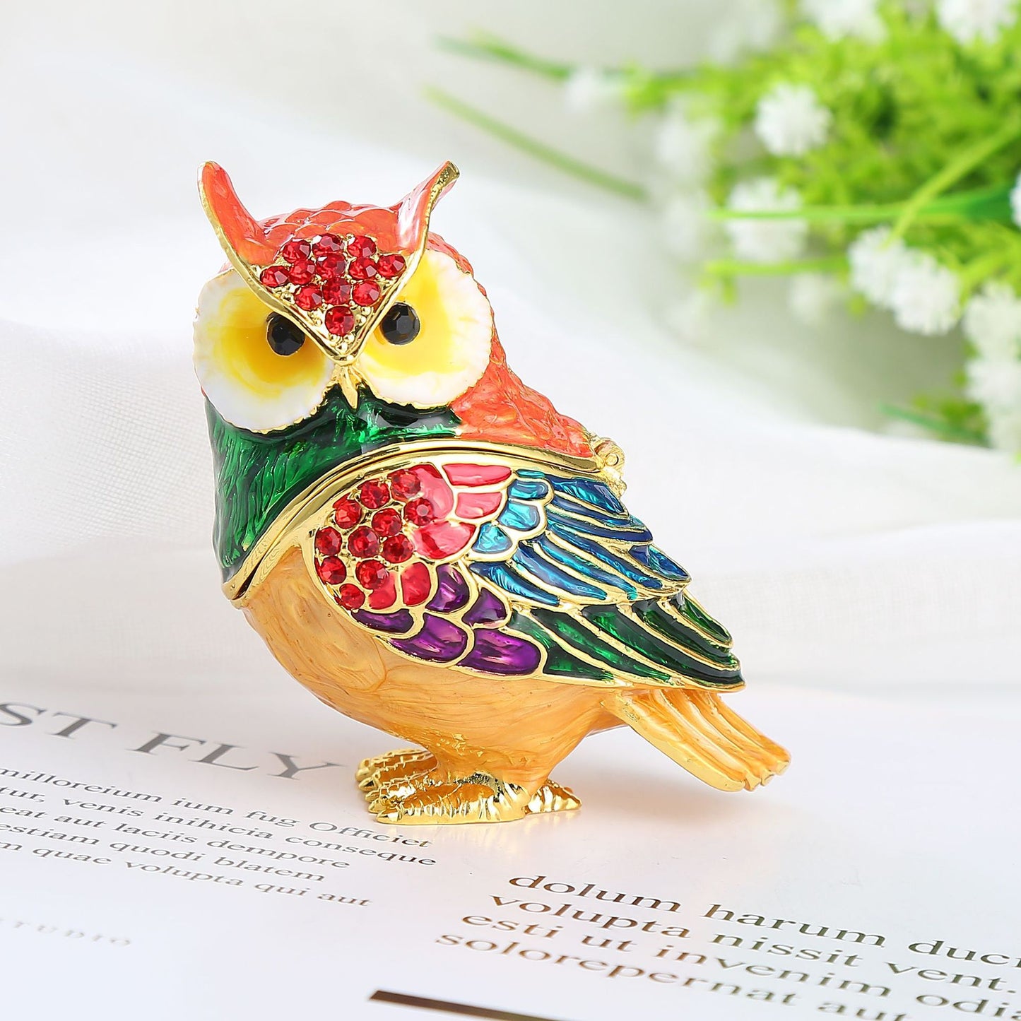 Owl Jewelry Box