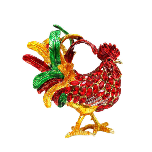 Rooster Jewelry Box