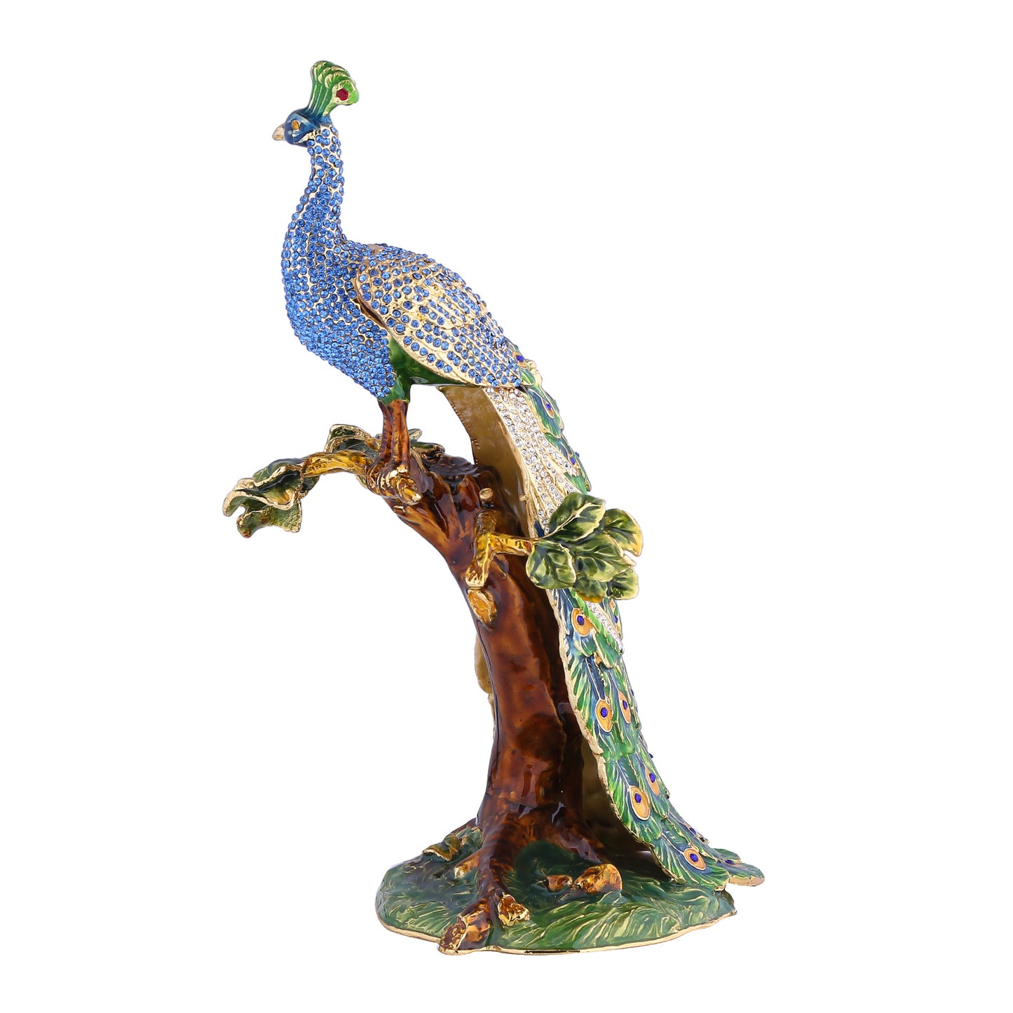 Peacock Jewelry Box