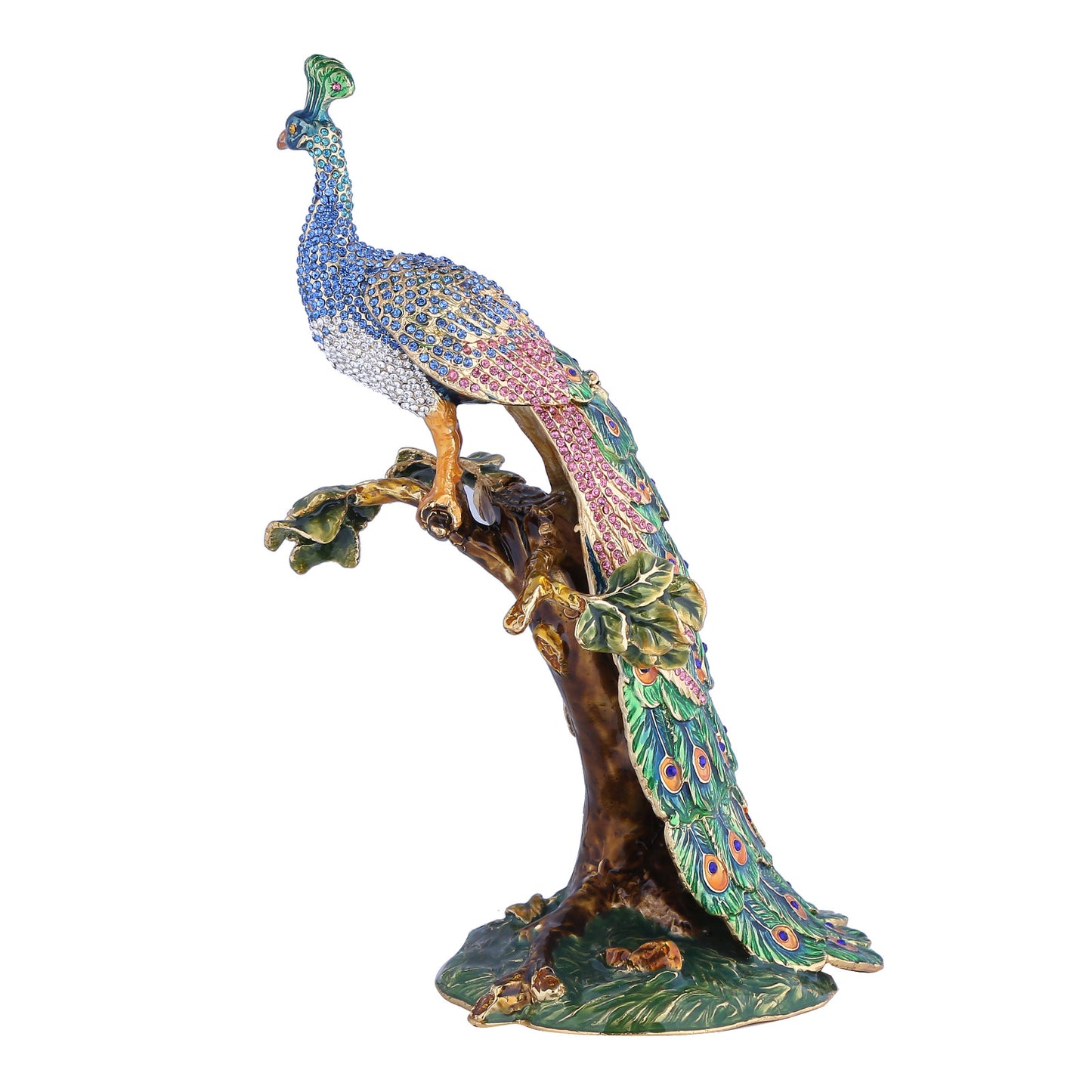 Peacock Jewelry Box